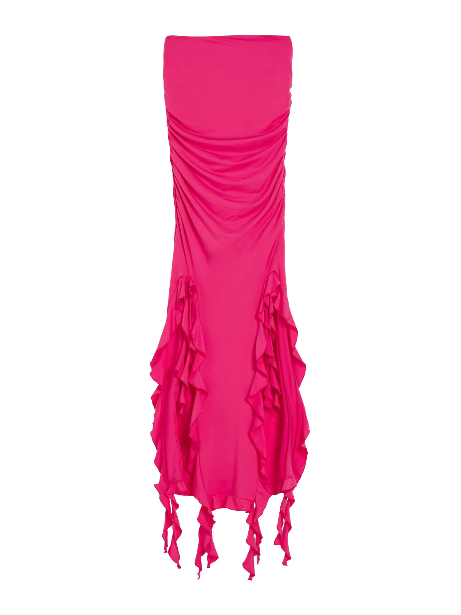 Bershka Rochie de vară fucsia - Pled.ro