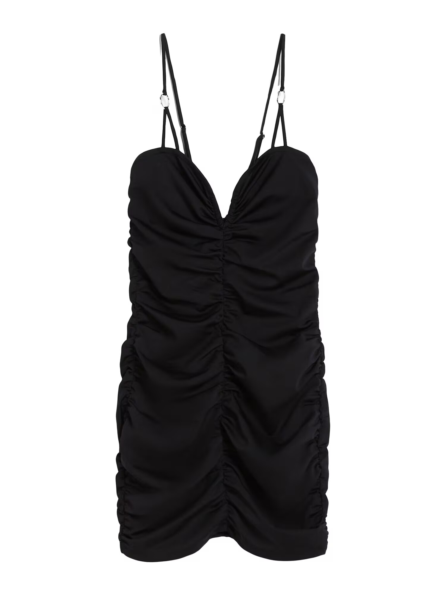 Bershka Rochie de cocktail negru - Pled.ro