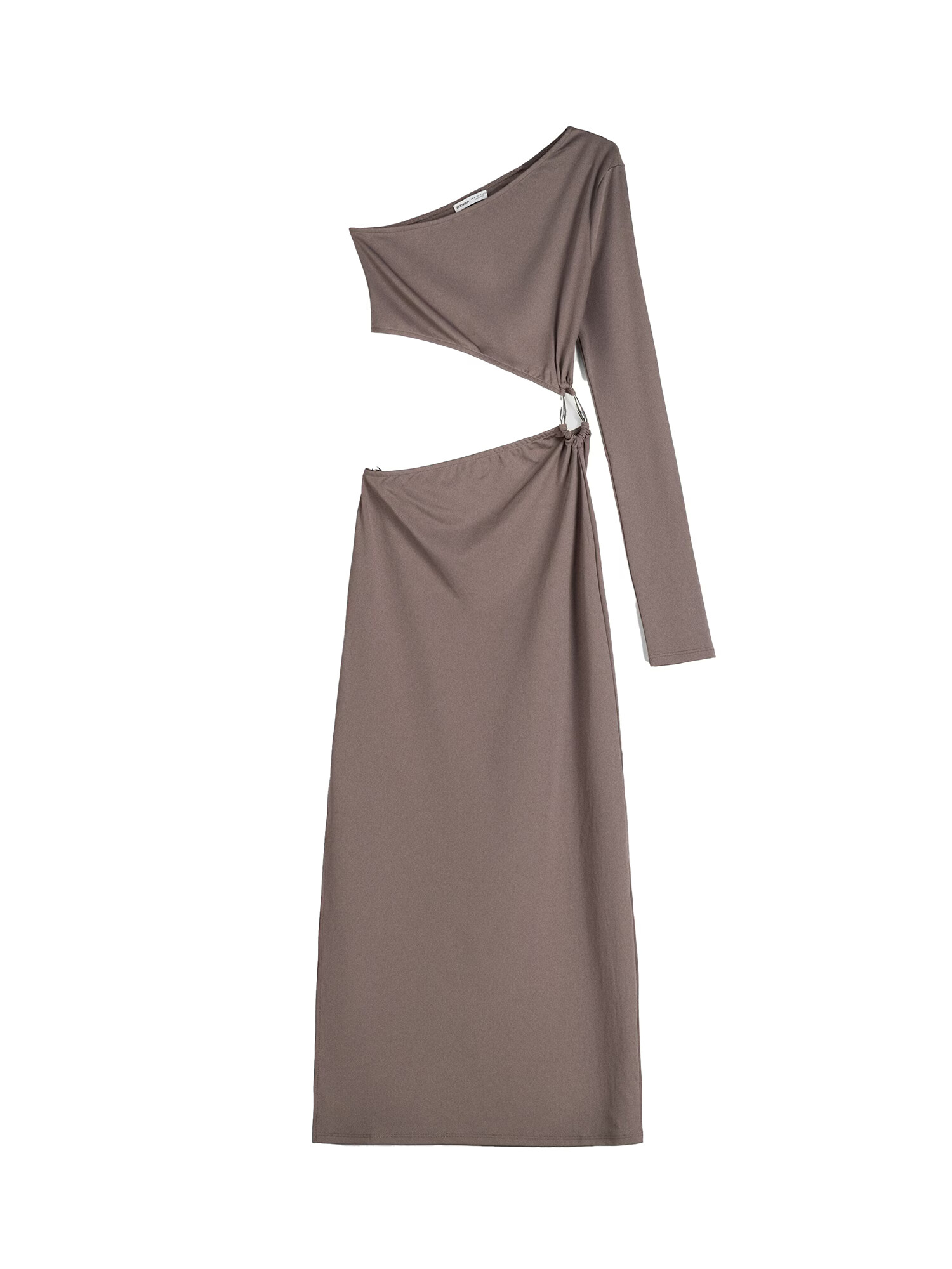 Bershka Rochie gri taupe - Pled.ro