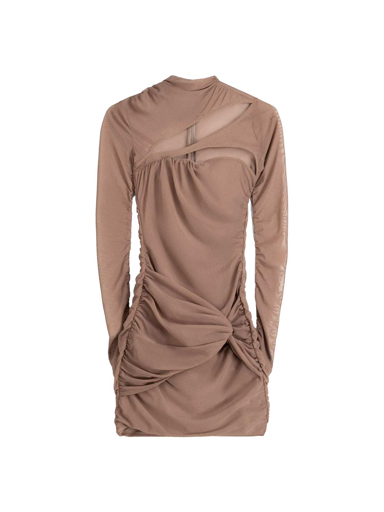 Bershka Rochie maro deschis - Pled.ro