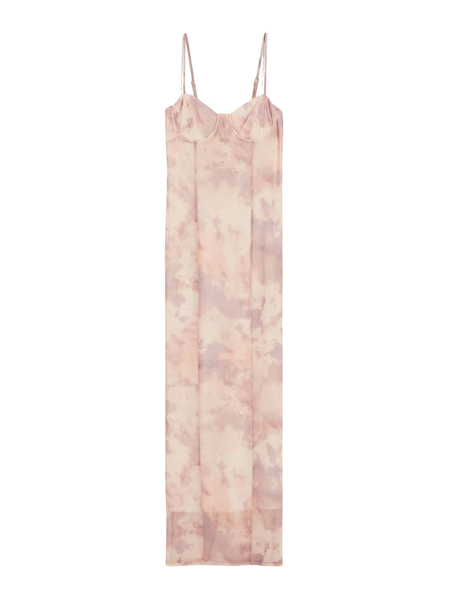 Bershka Rochie mov liliachiu / rosé / roz pudră - Pled.ro