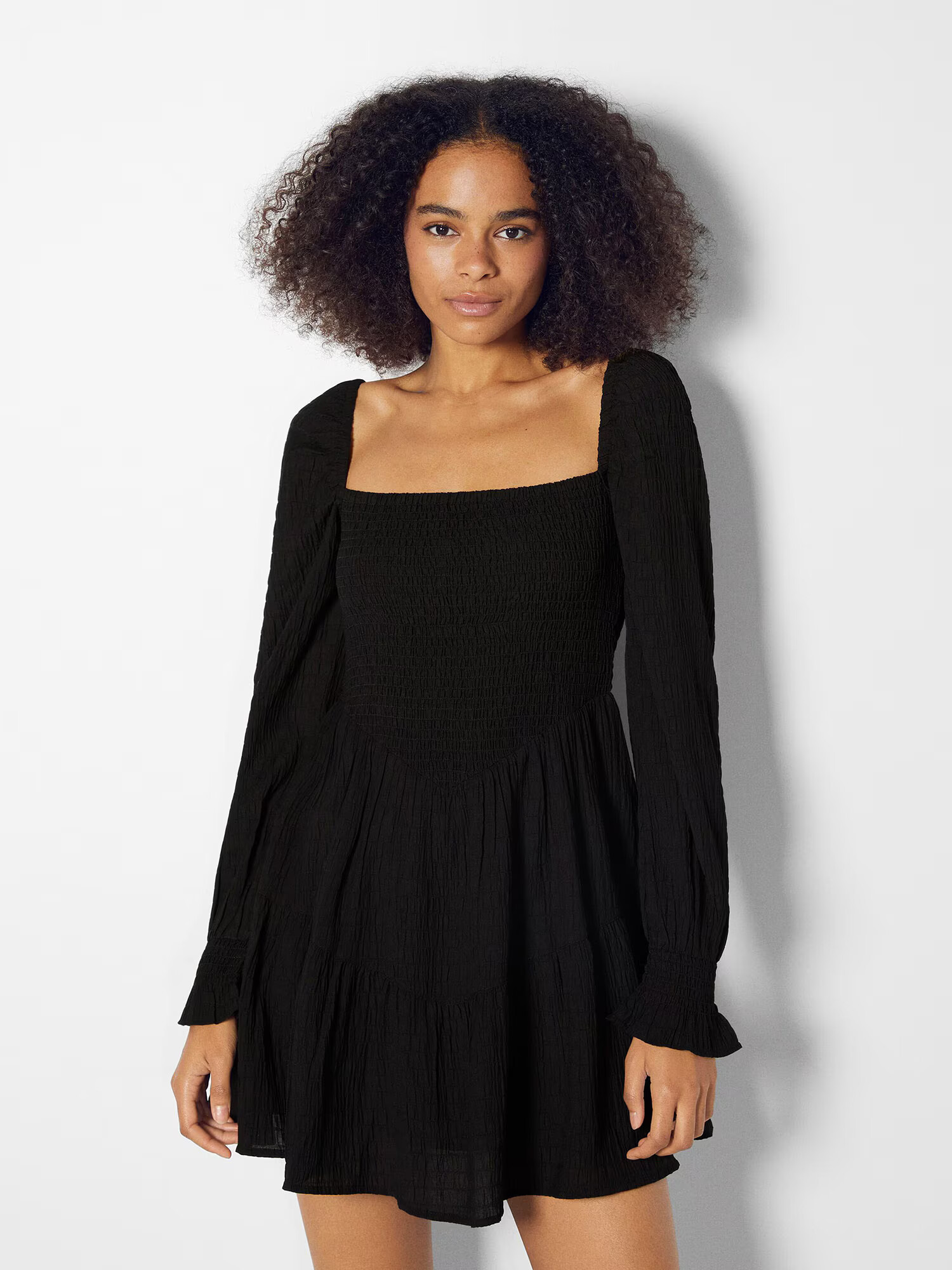 Bershka Rochie negru - Pled.ro