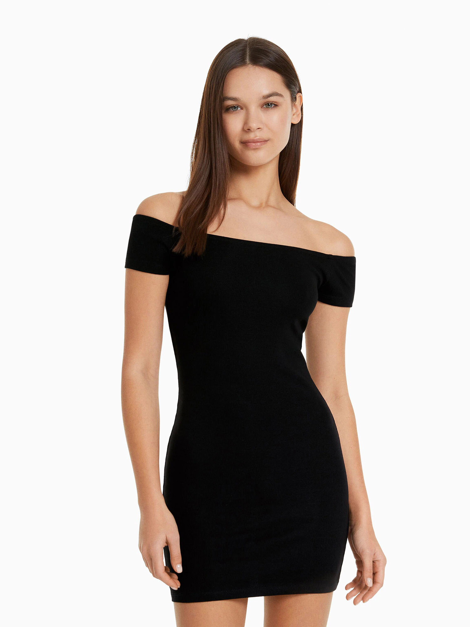 Bershka Rochie negru - Pled.ro