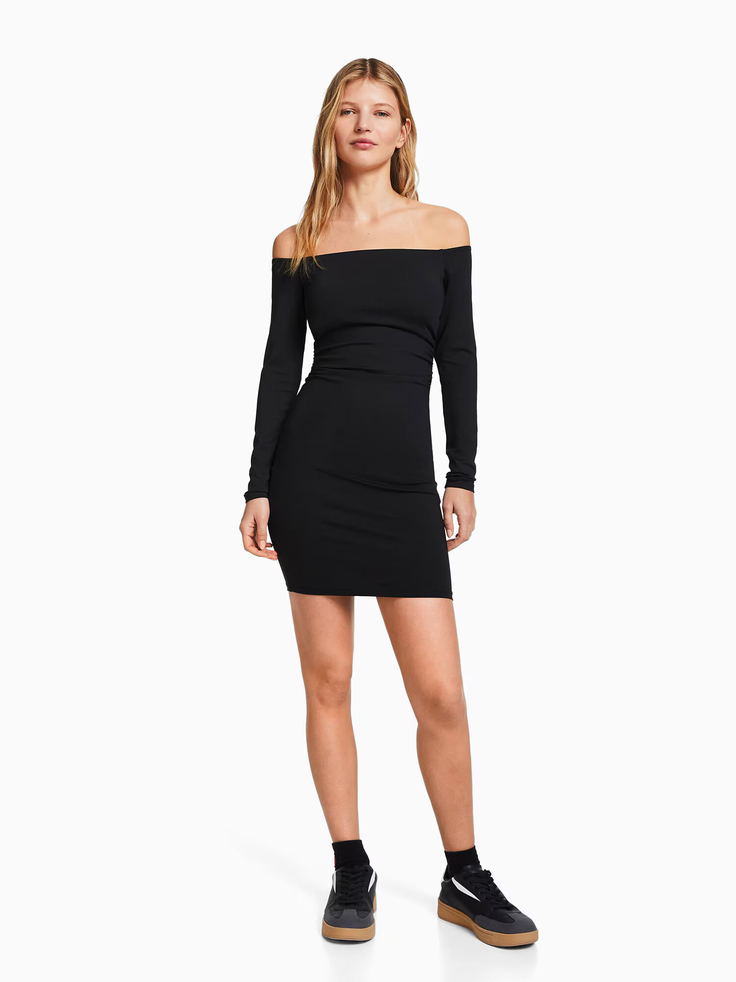 Bershka Rochie negru - Pled.ro