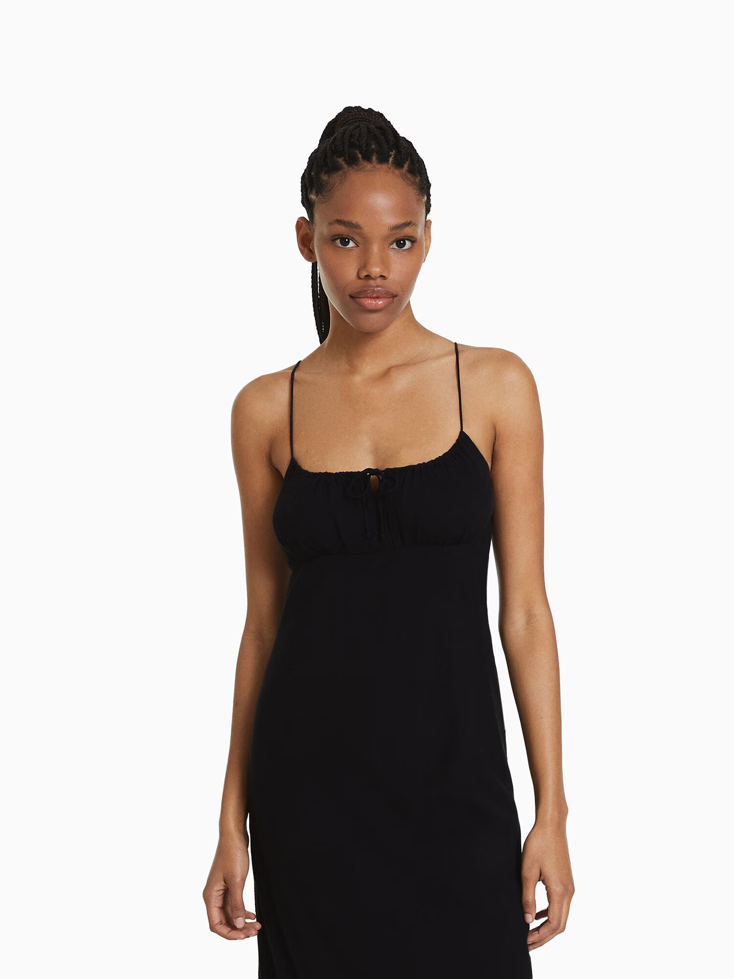 Bershka Rochie negru - Pled.ro