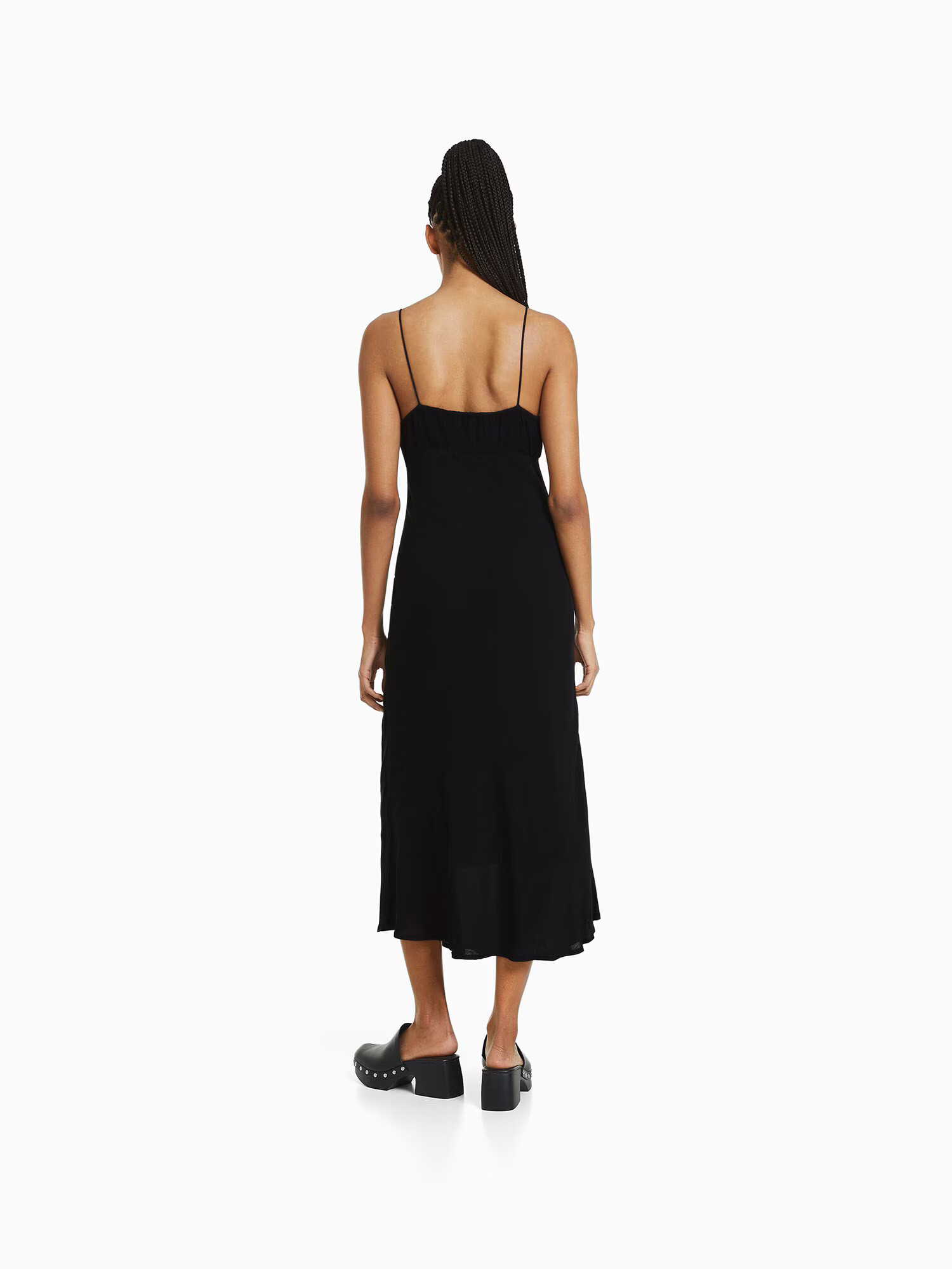 Bershka Rochie negru - Pled.ro