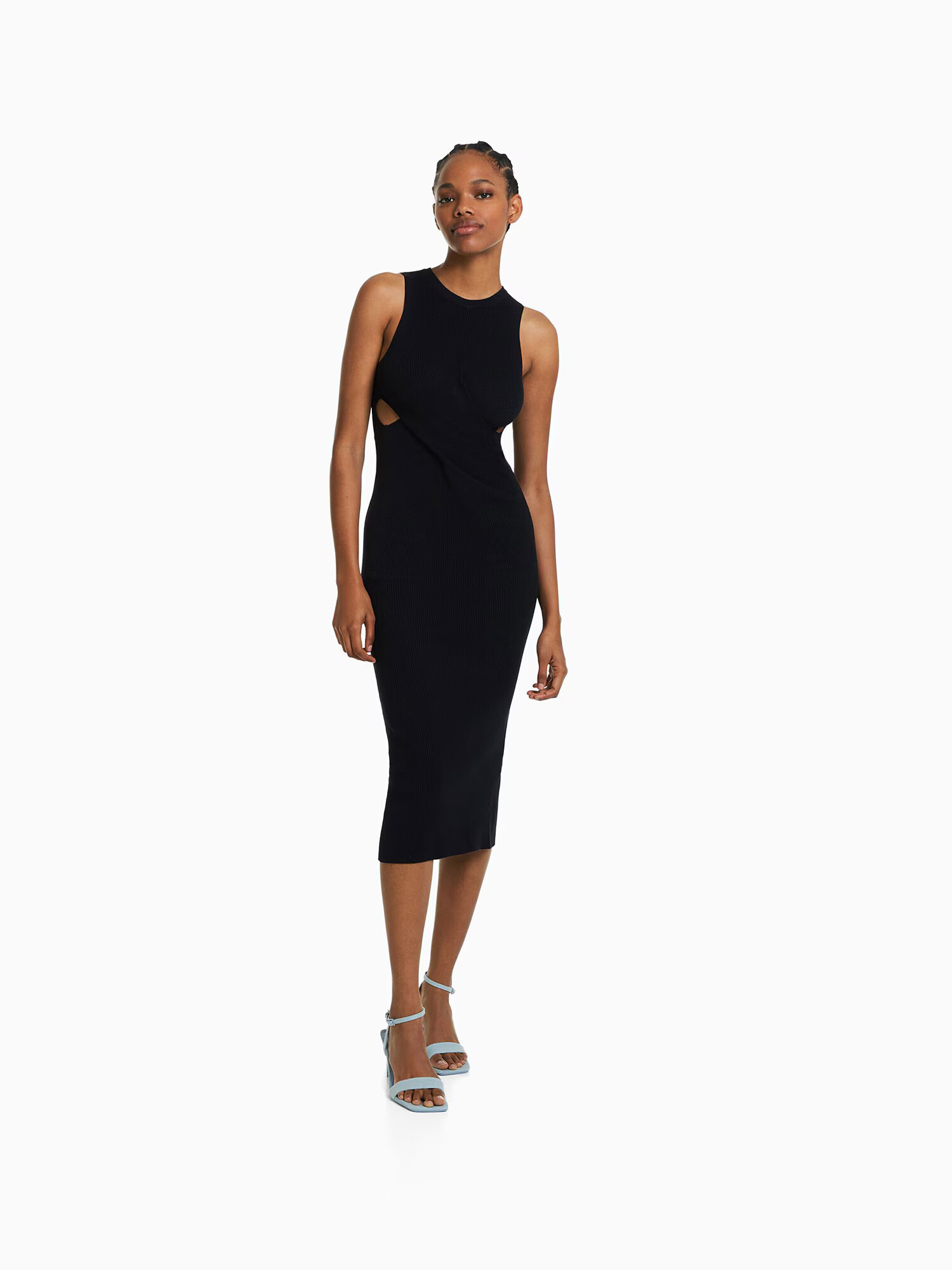 Bershka Rochie negru - Pled.ro