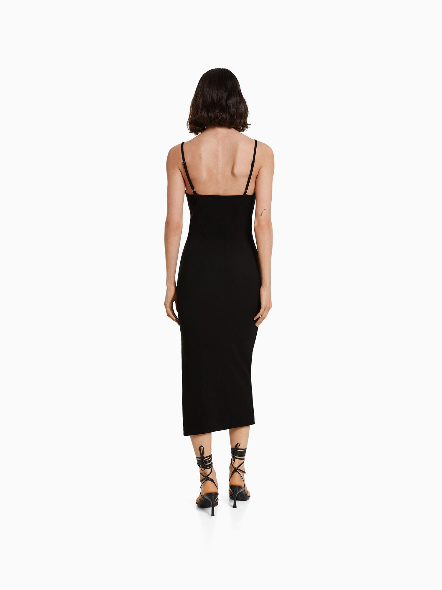 Bershka Rochie negru - Pled.ro