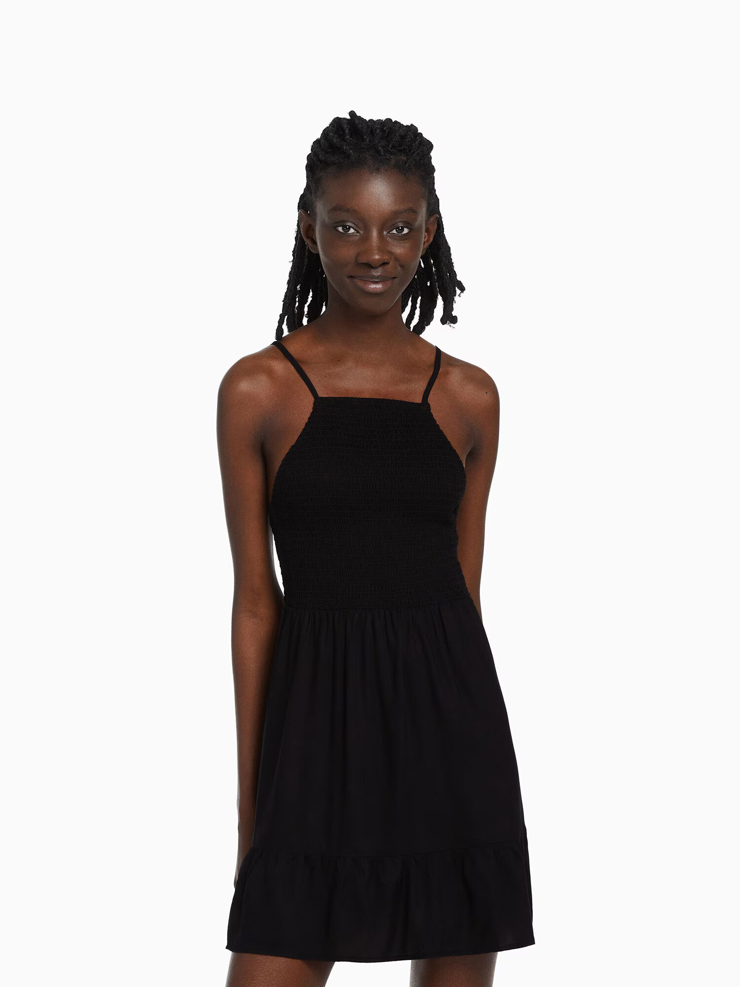 Bershka Rochie negru - Pled.ro