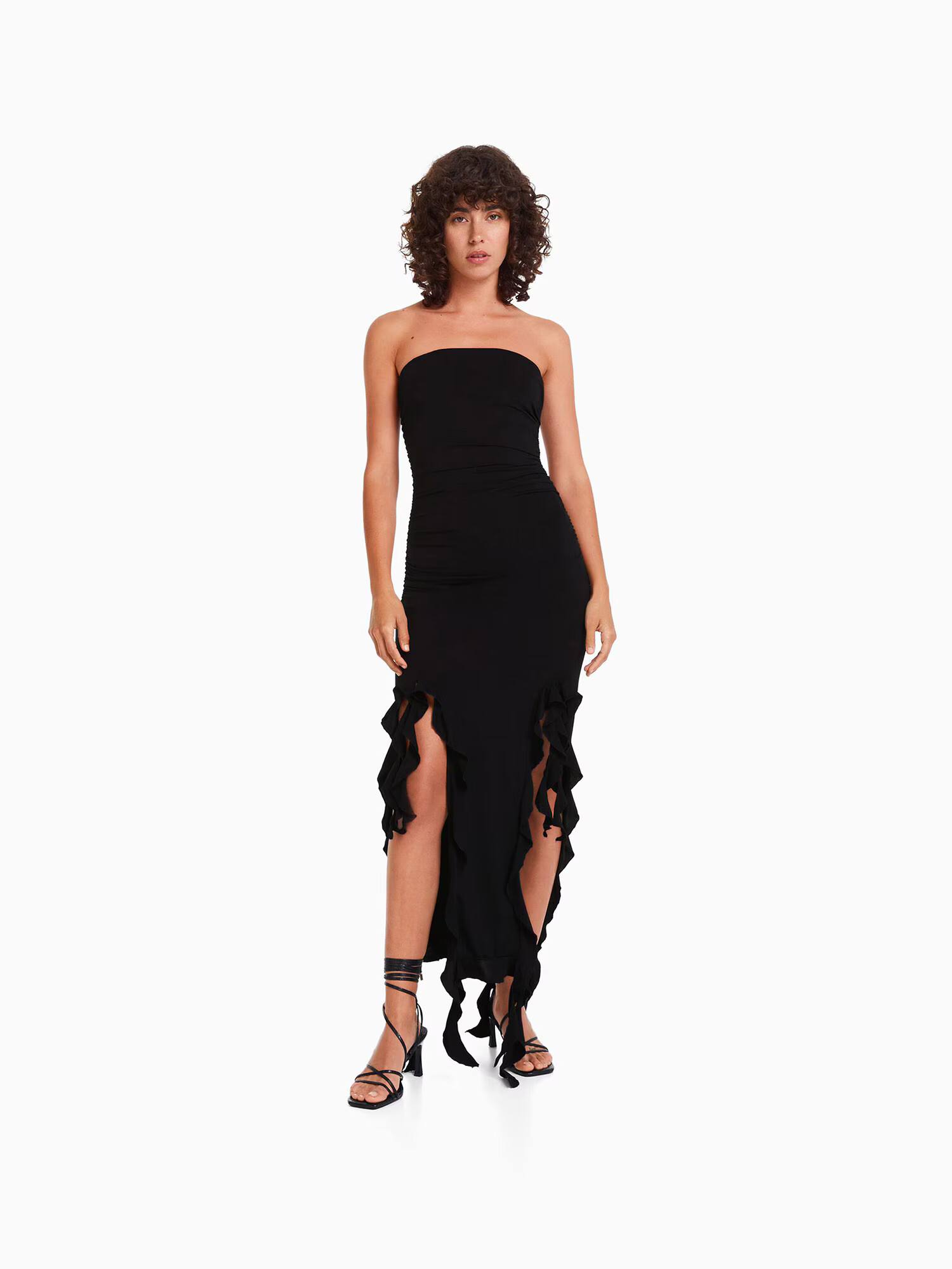 Bershka Rochie negru - Pled.ro