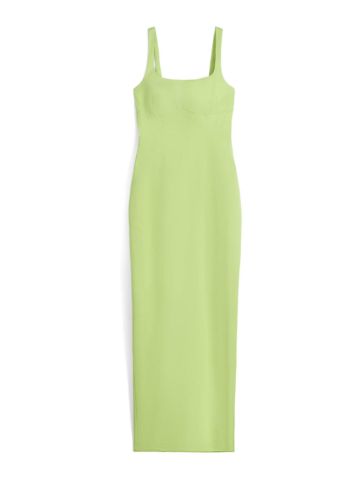 Bershka Rochie verde deschis - Pled.ro