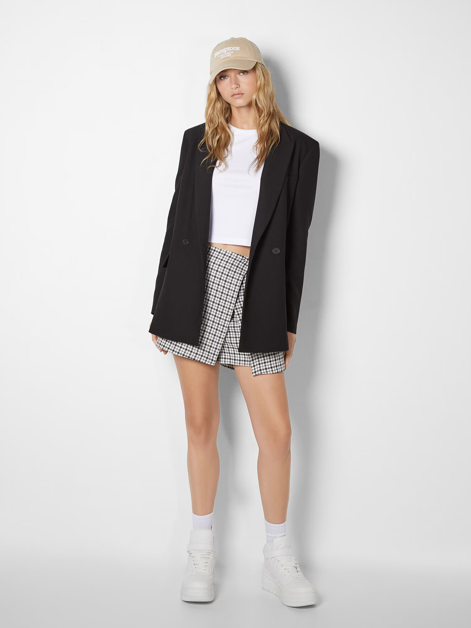 Bershka Sacou negru - Pled.ro