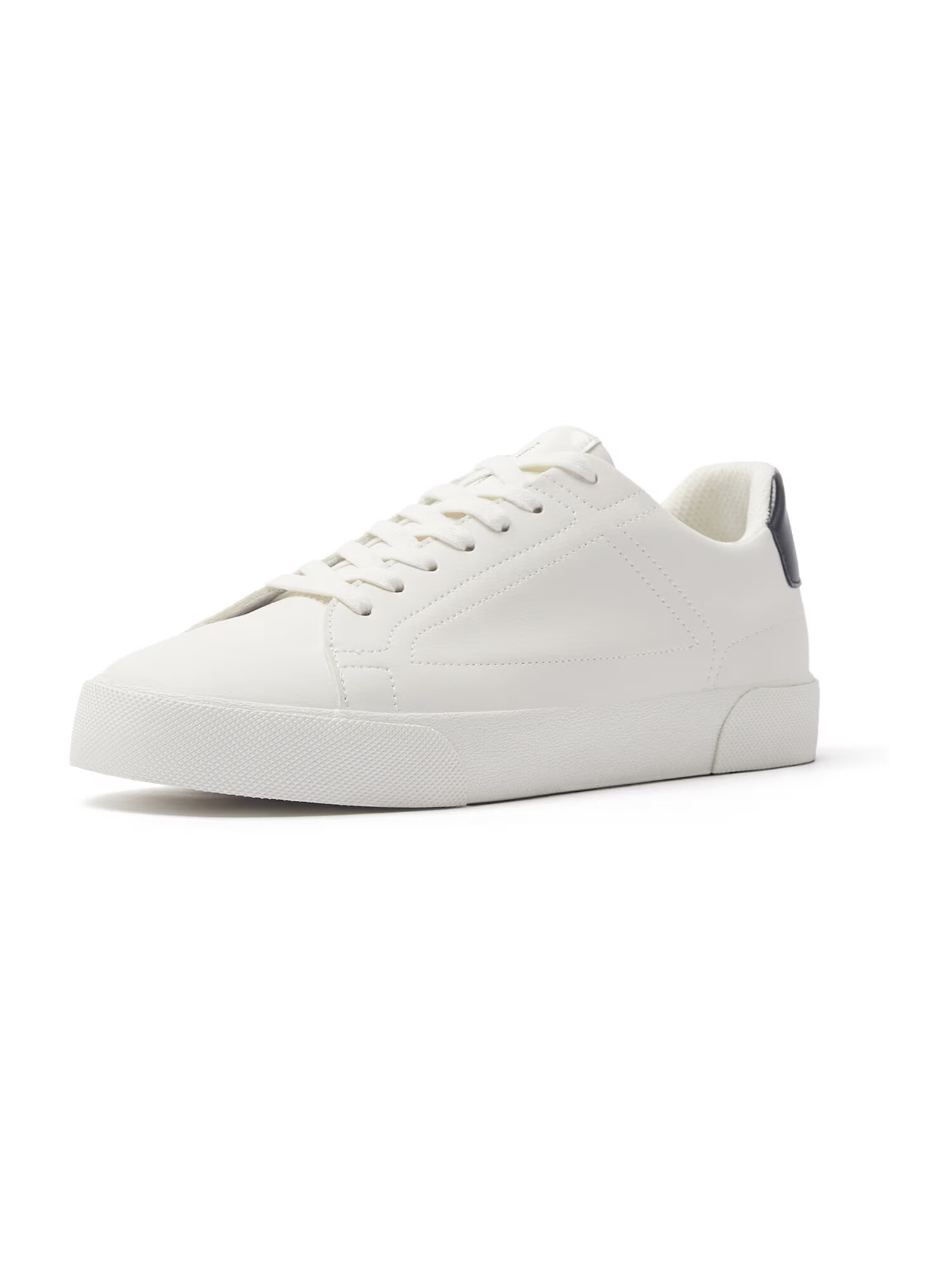 Bershka Sneaker low alb - Pled.ro