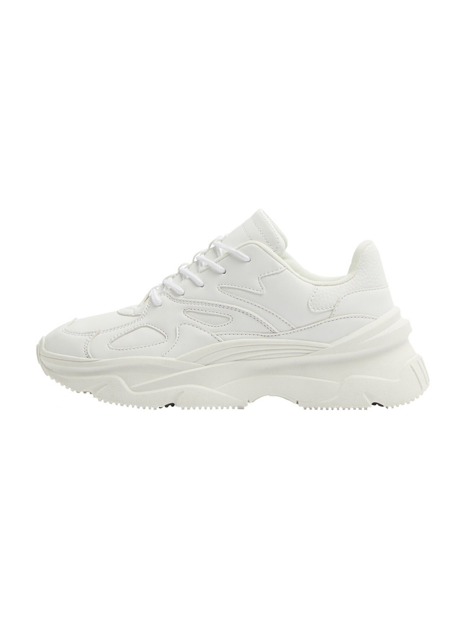 Bershka Sneaker low alb murdar - Pled.ro