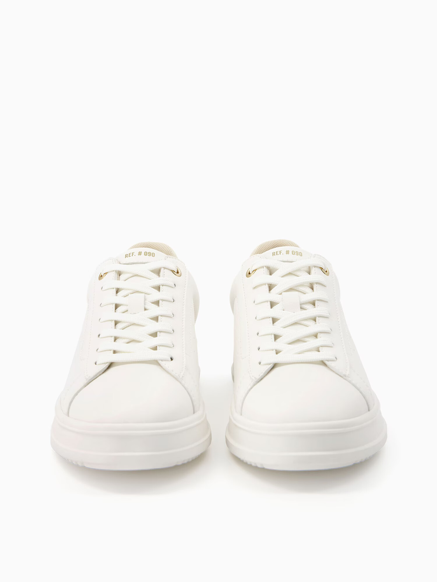 Bershka Sneaker low alb - Pled.ro