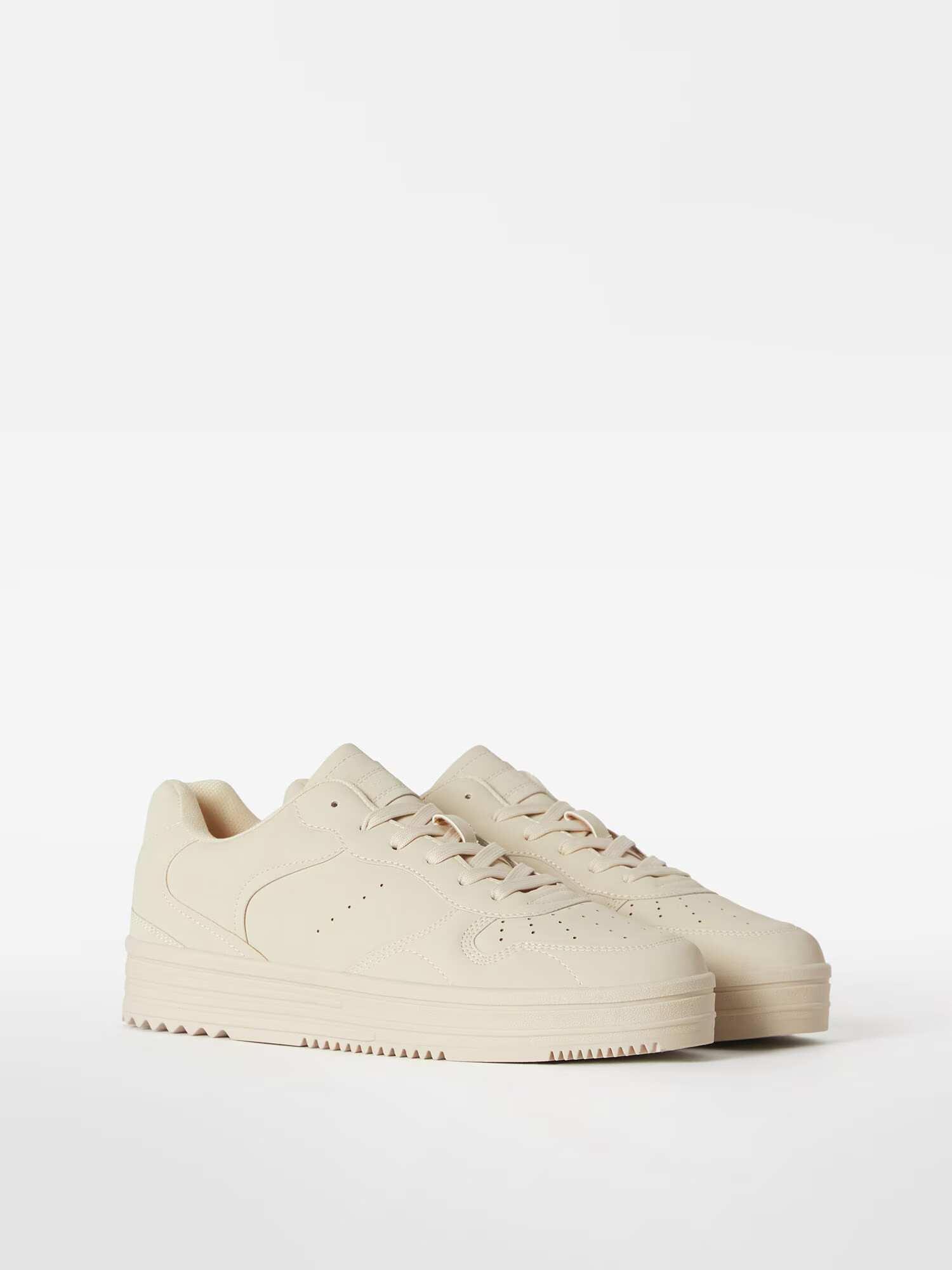 Bershka Sneaker low bej - Pled.ro