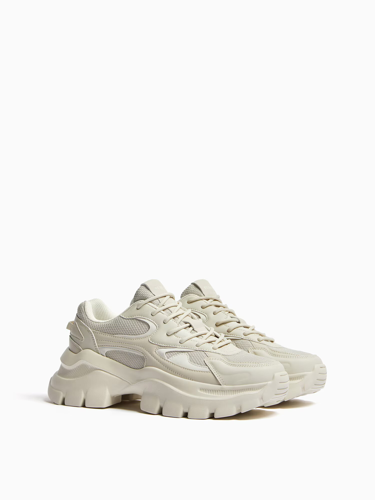 Bershka Sneaker low bej - Pled.ro