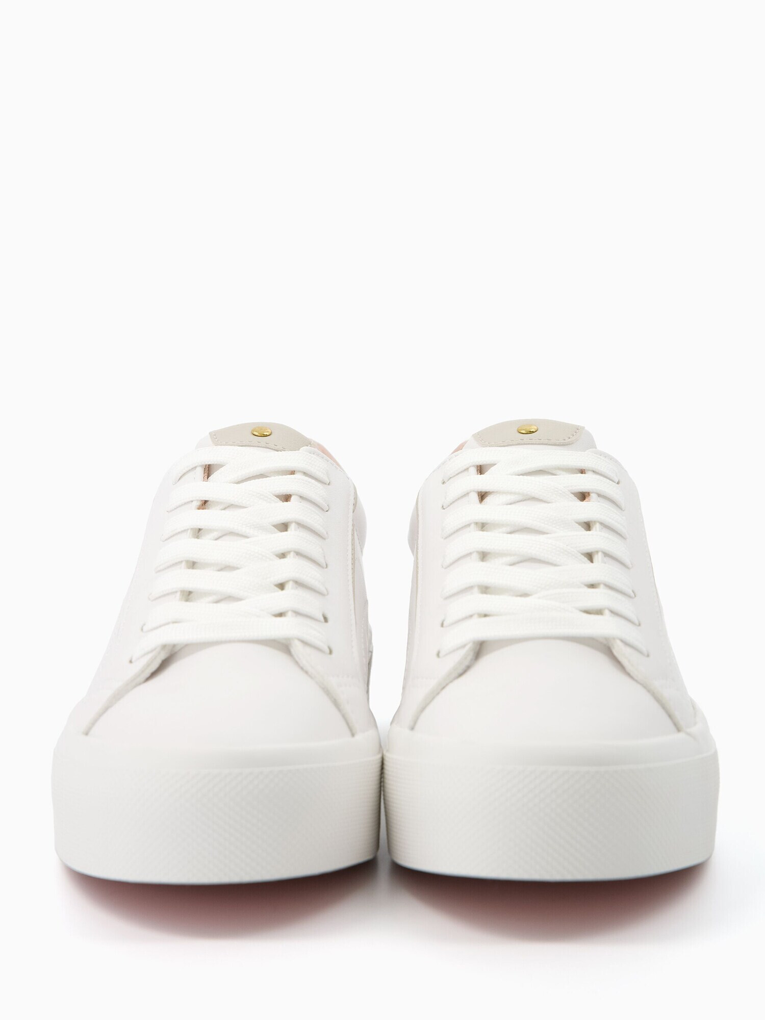 Bershka Sneaker low roz pudră / alb - Pled.ro