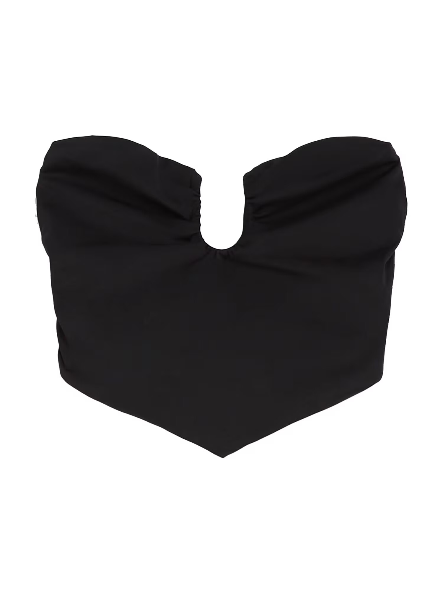 Bershka Top negru - Pled.ro