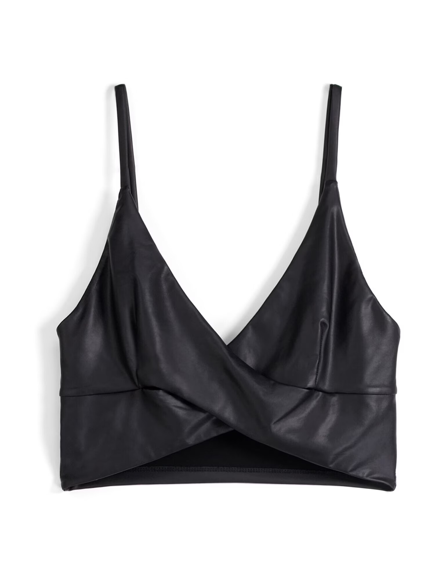 Bershka Top negru - Pled.ro