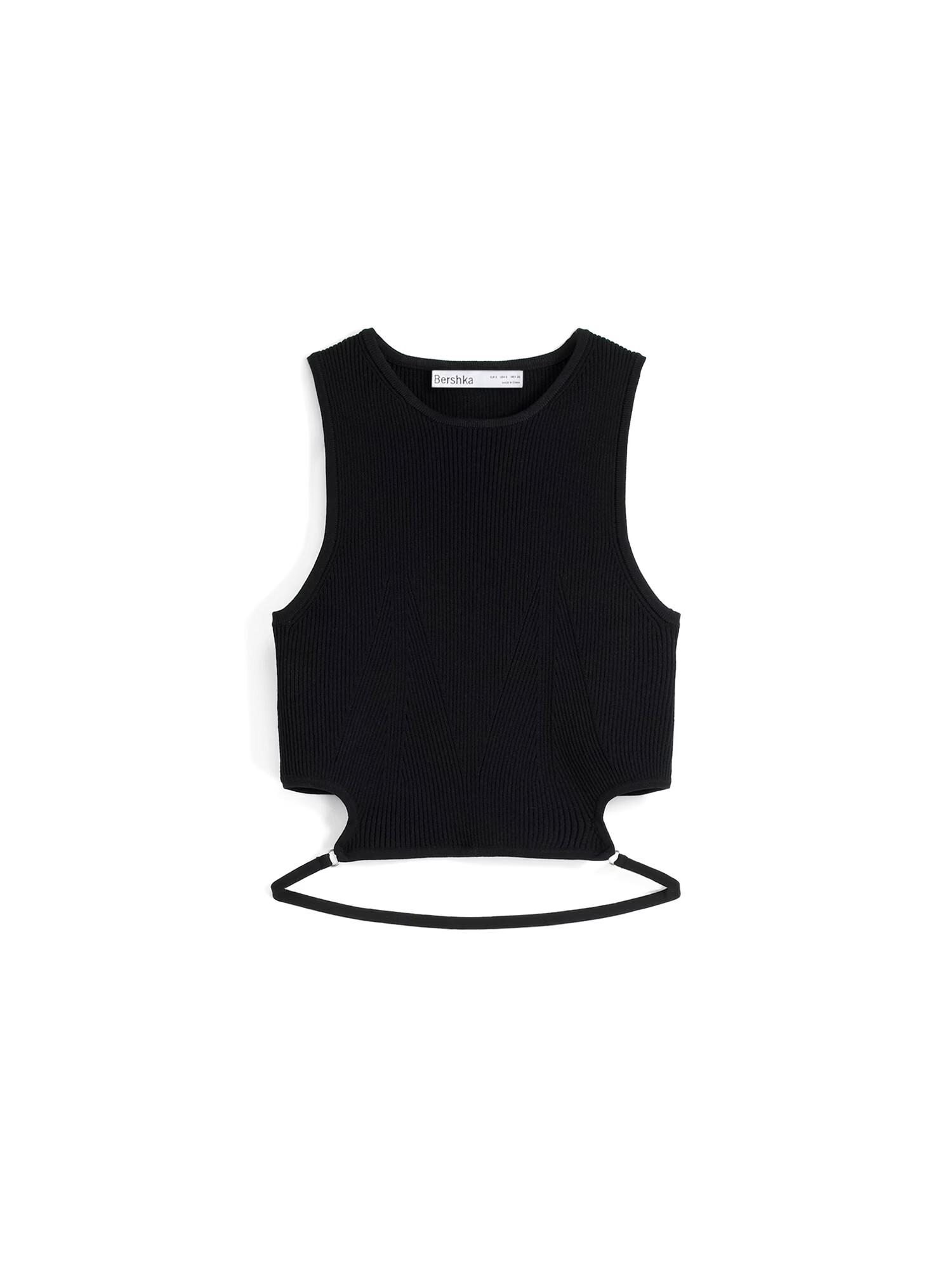 Bershka Top negru - Pled.ro