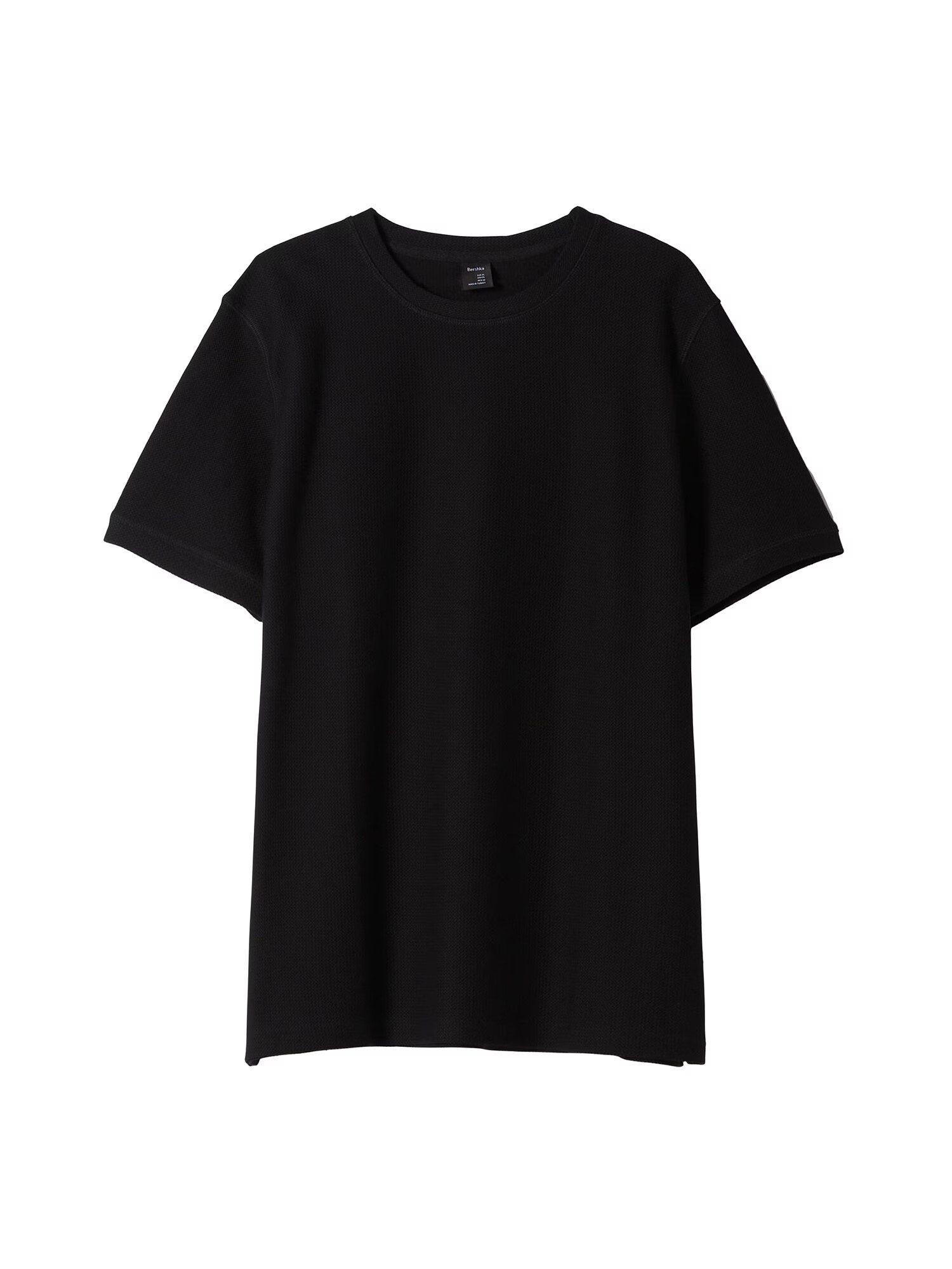 Bershka Tricou negru - Pled.ro