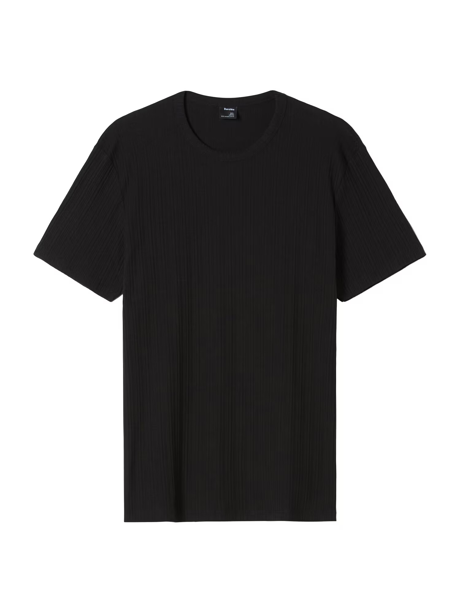 Bershka Tricou negru - Pled.ro