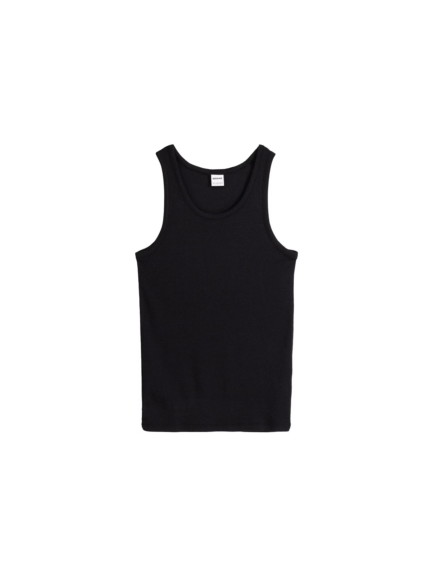 Bershka Tricou negru - Pled.ro