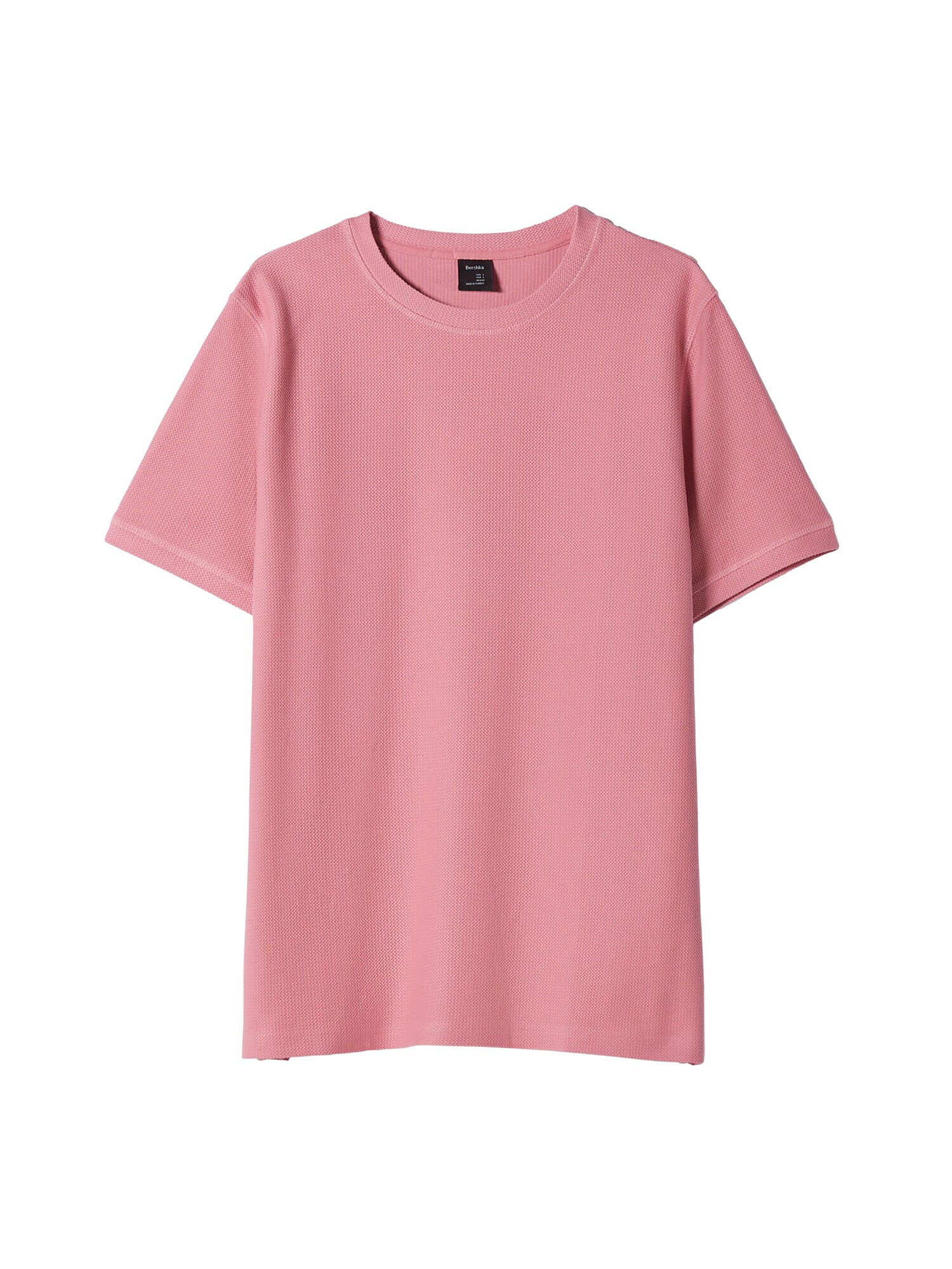 Bershka Tricou roz deschis - Pled.ro