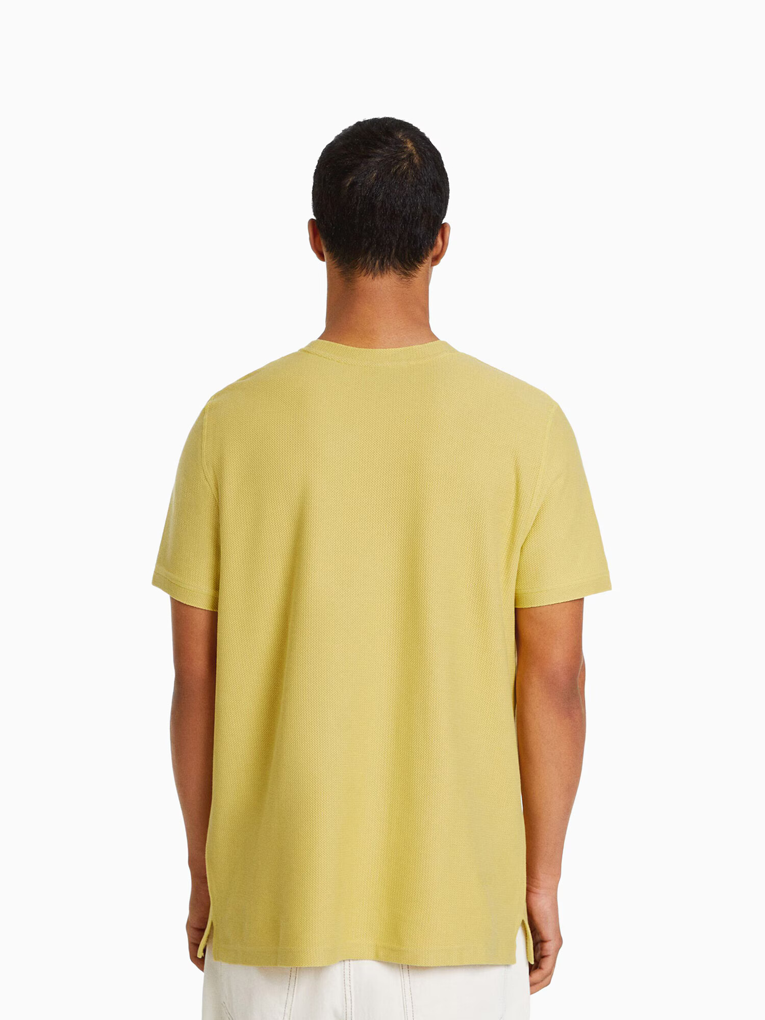 Bershka Tricou verde deschis - Pled.ro