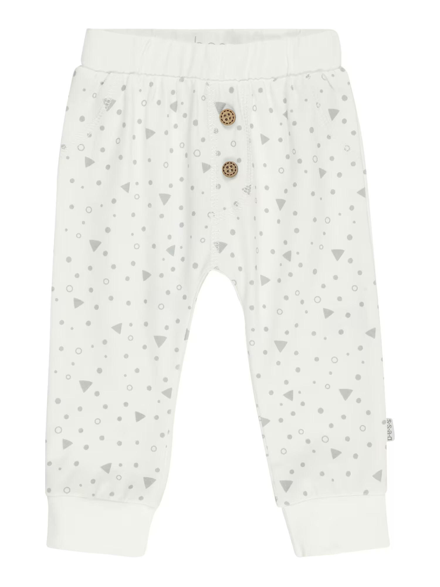 BESS Pantaloni gri / alb - Pled.ro