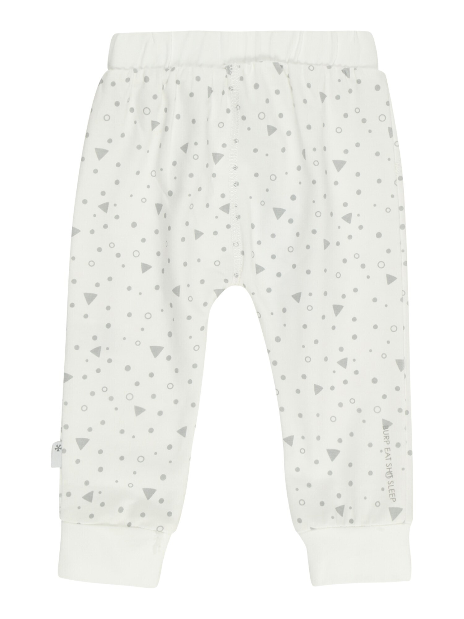 BESS Pantaloni gri / alb - Pled.ro