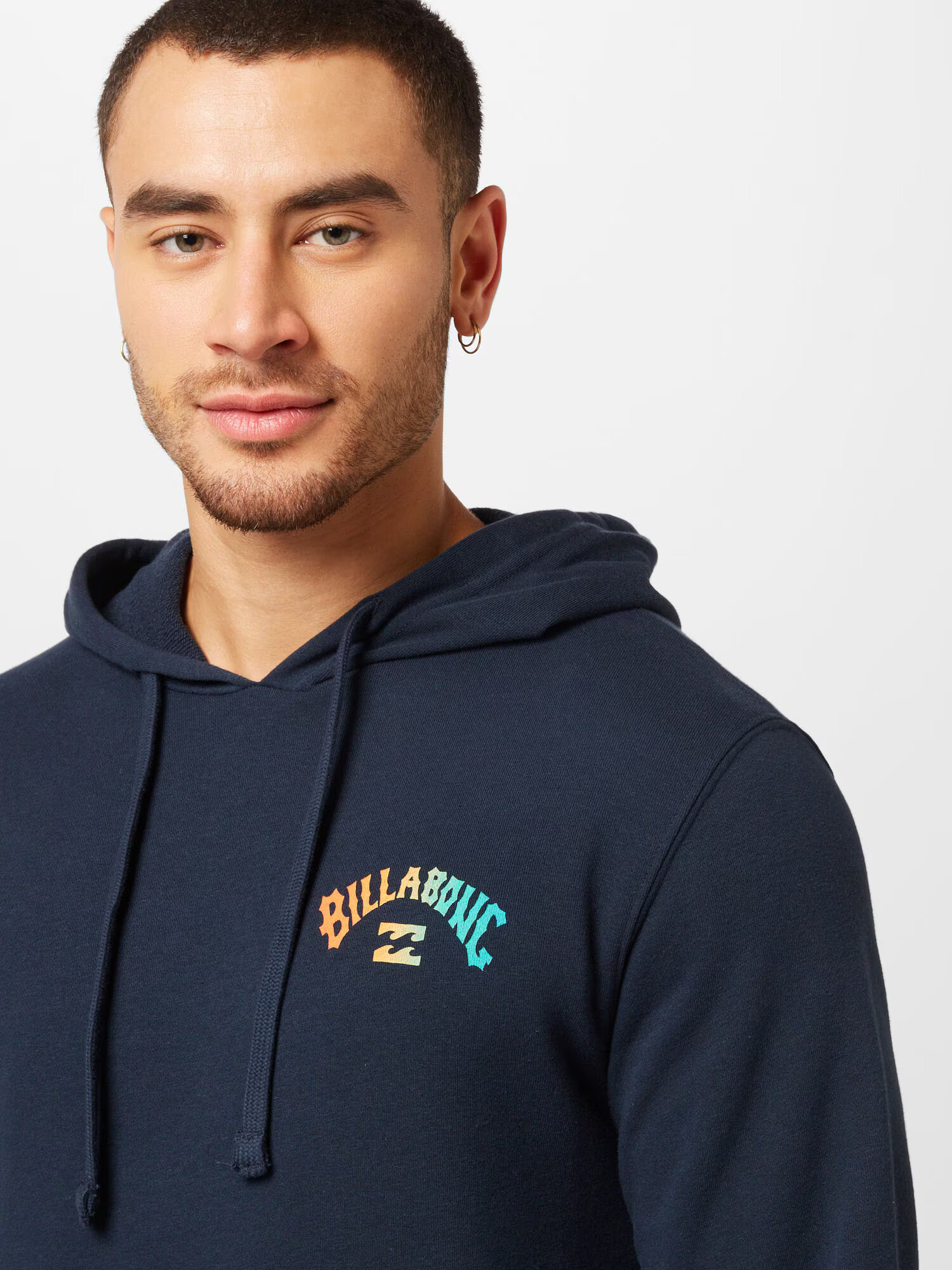 BILLABONG Bluză de molton bleumarin / albastru aqua / portocaliu - Pled.ro