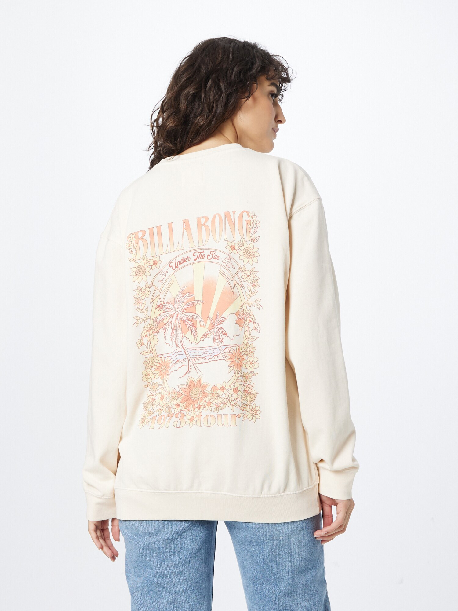 BILLABONG Bluză de molton 'FREE YOUR MIND' crem - Pled.ro