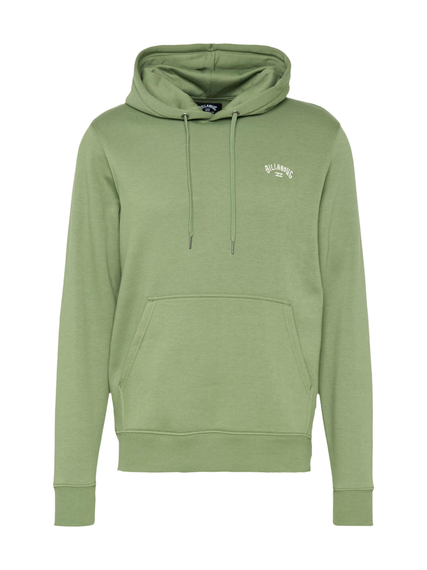 BILLABONG Bluză de molton verde / alb - Pled.ro