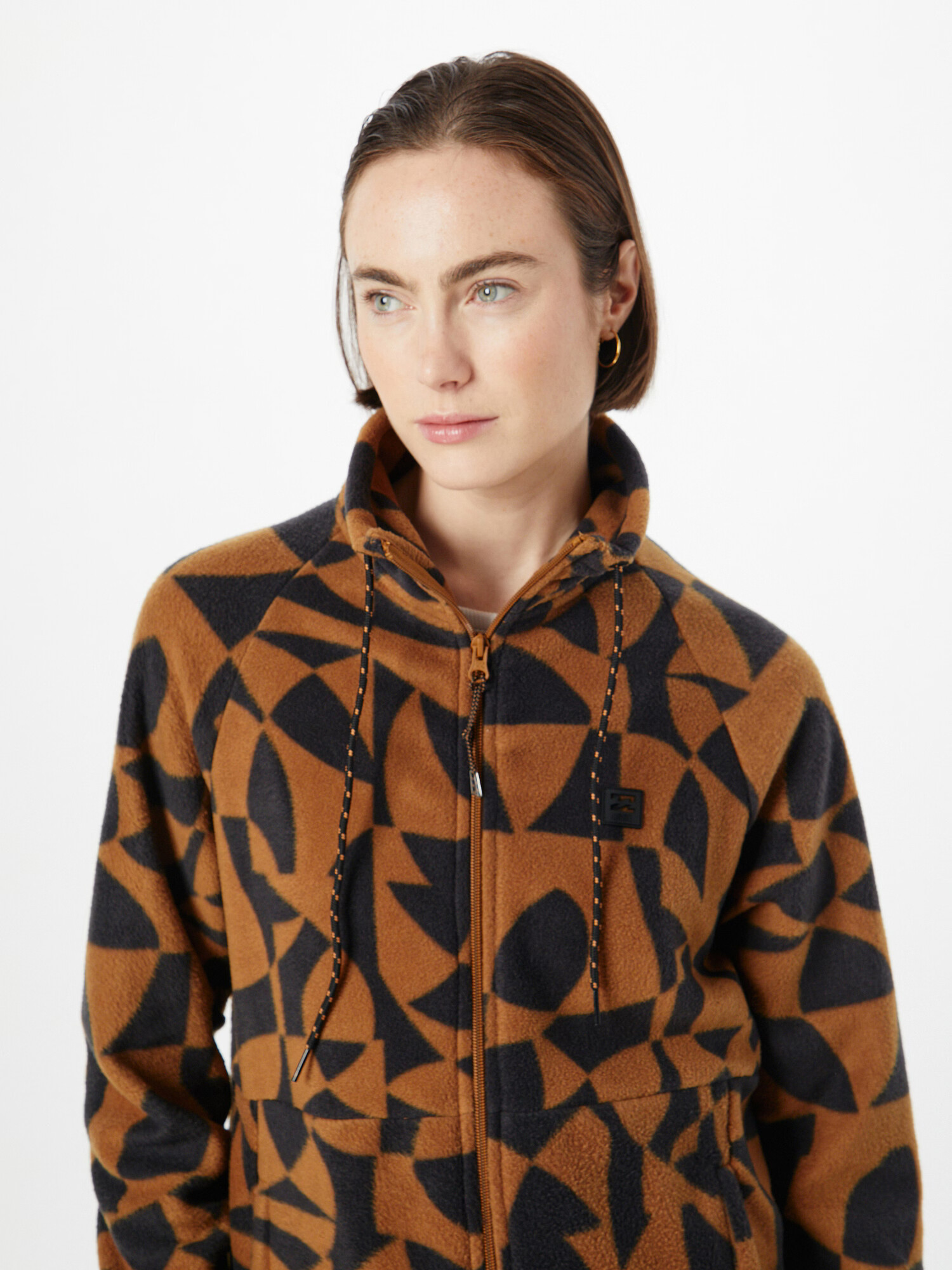 BILLABONG Jachetă fleece ocru / maro închis - Pled.ro