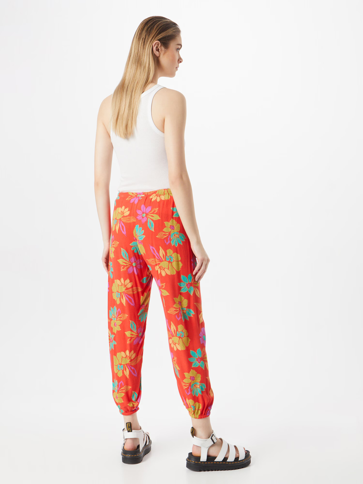 BILLABONG Pantaloni galben auriu / verde jad / mov orhidee / roșu orange - Pled.ro