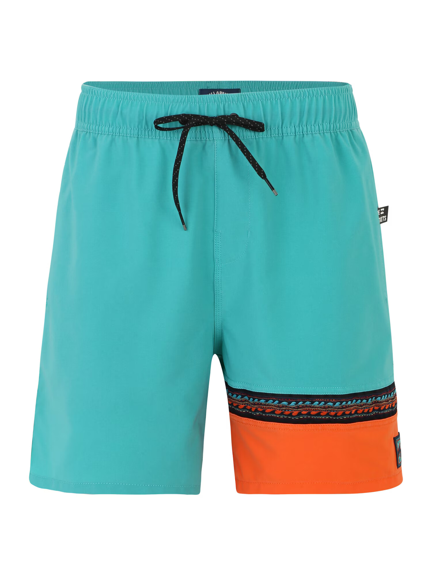 BILLABONG Pantaloni scurți apă 'BURLEIGH' turcoaz / portocaliu / negru - Pled.ro