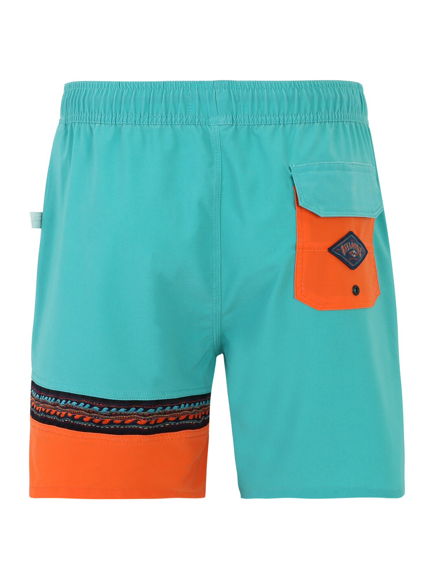 BILLABONG Pantaloni scurți apă 'BURLEIGH' turcoaz / portocaliu / negru - Pled.ro