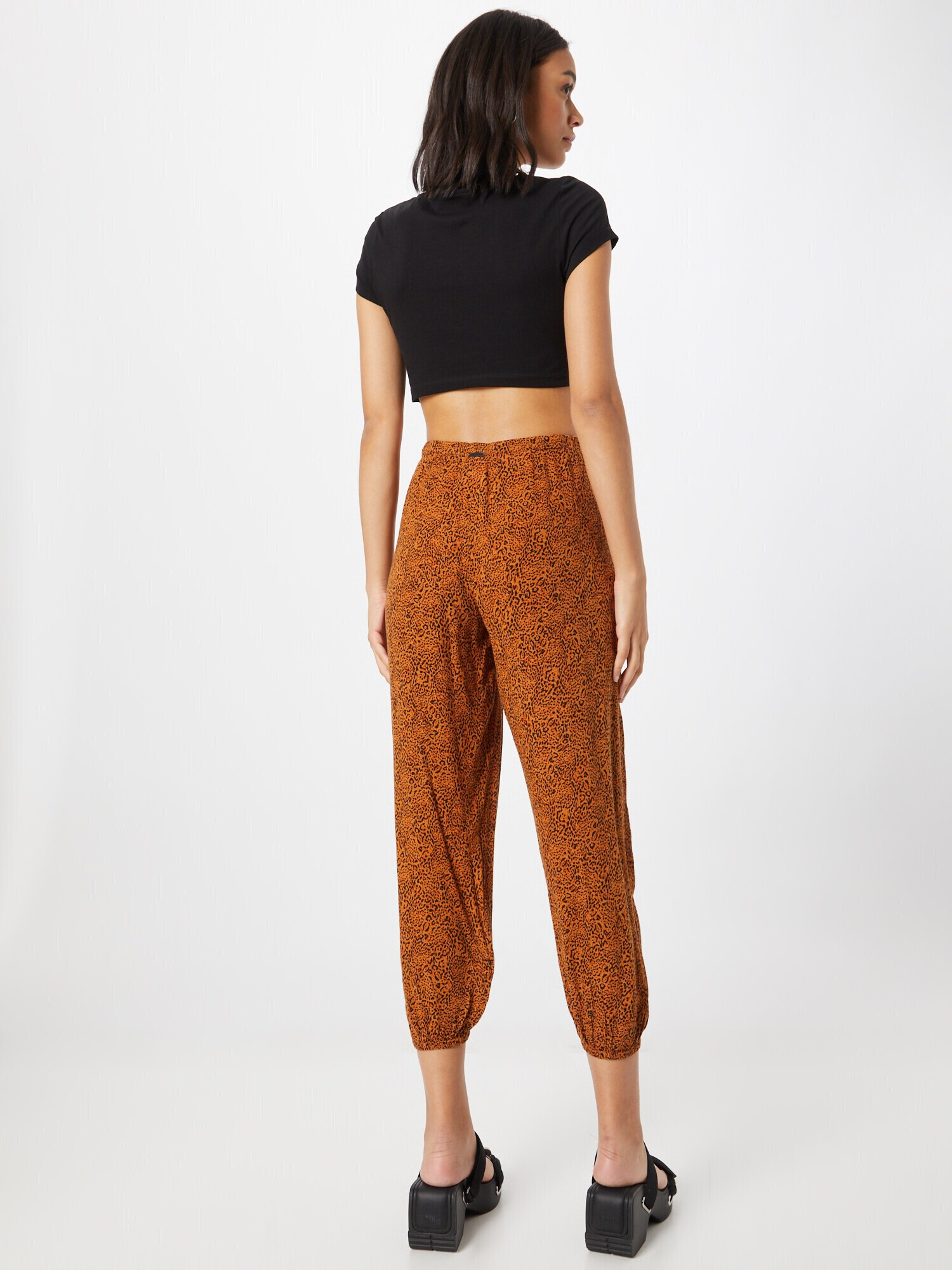 BILLABONG Pantaloni 'Sweet Surf' maro caramel / portocaliu / negru - Pled.ro