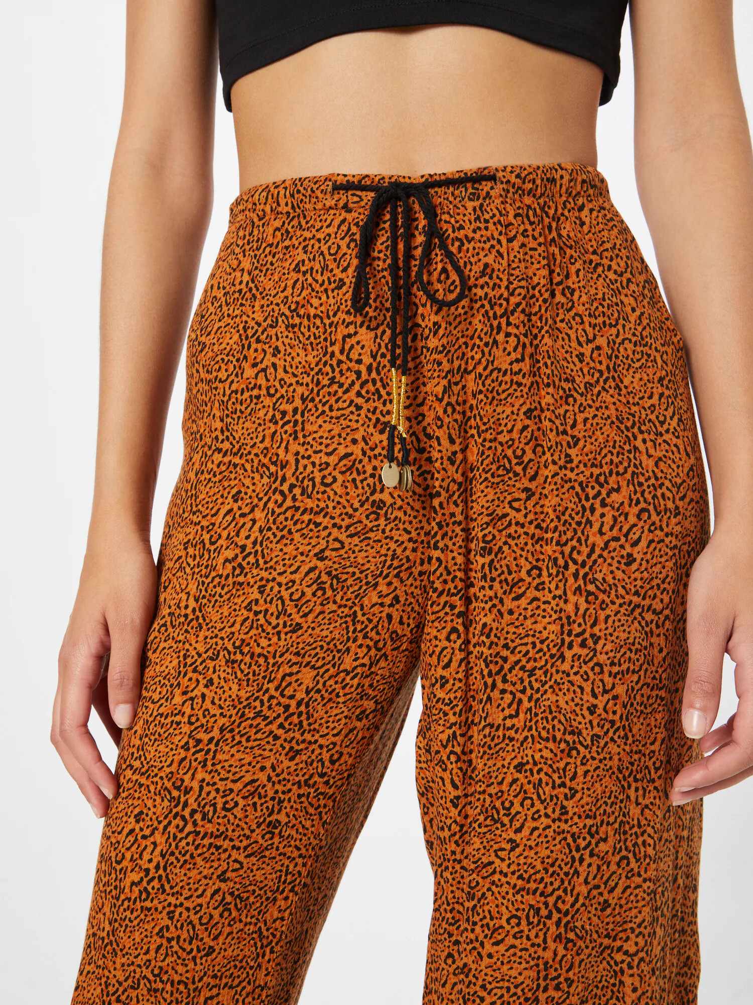 BILLABONG Pantaloni 'Sweet Surf' maro caramel / portocaliu / negru - Pled.ro