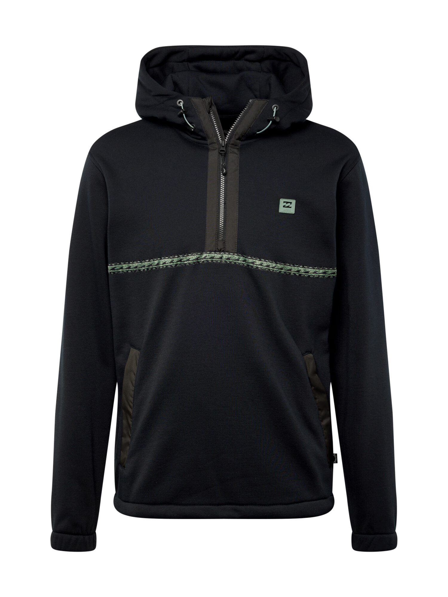 BILLABONG Pulovere sport 'PATHFINDER' gri / verde pastel / negru - Pled.ro