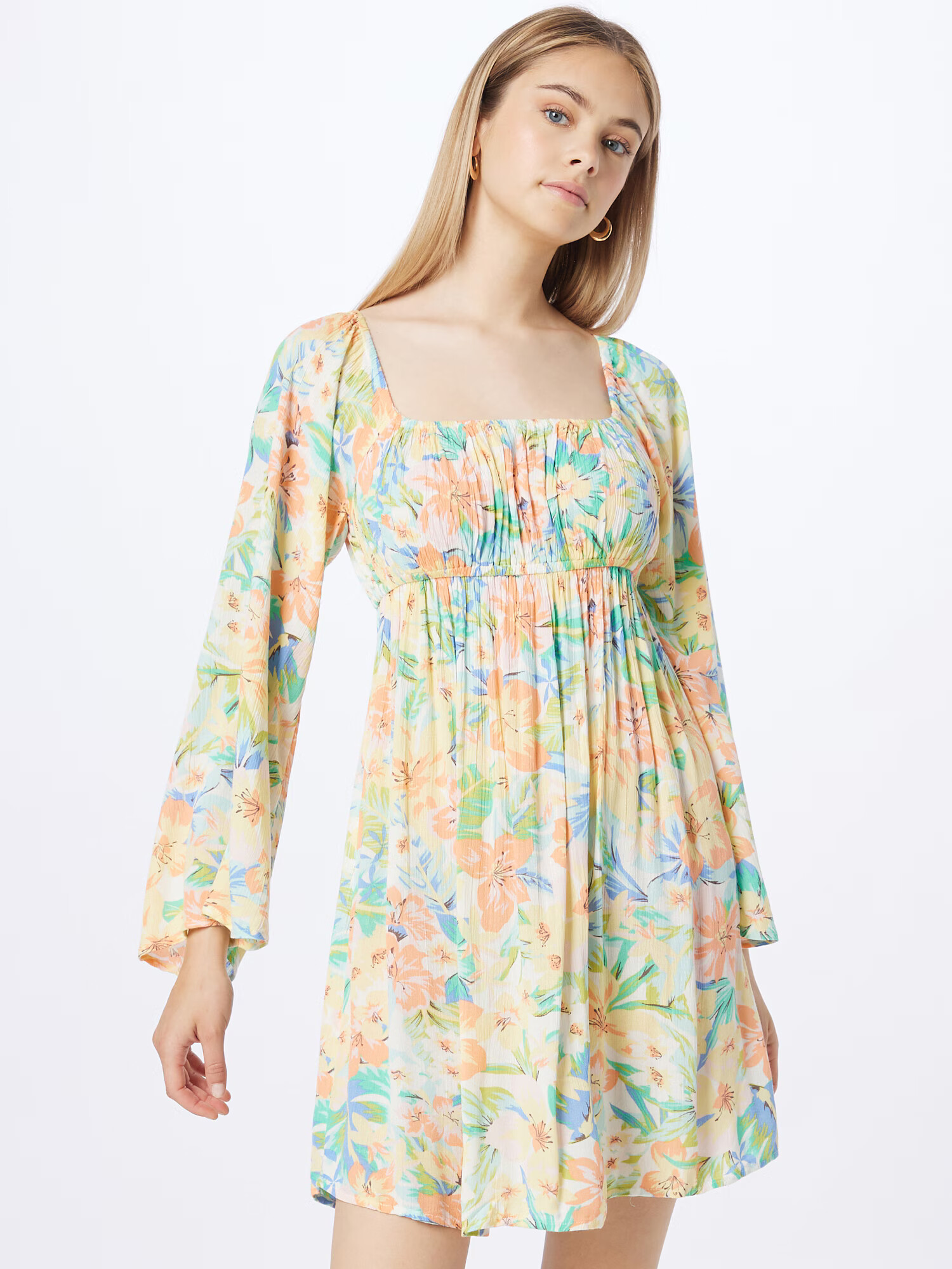 BILLABONG Rochie galben / verde / corai / alb - Pled.ro