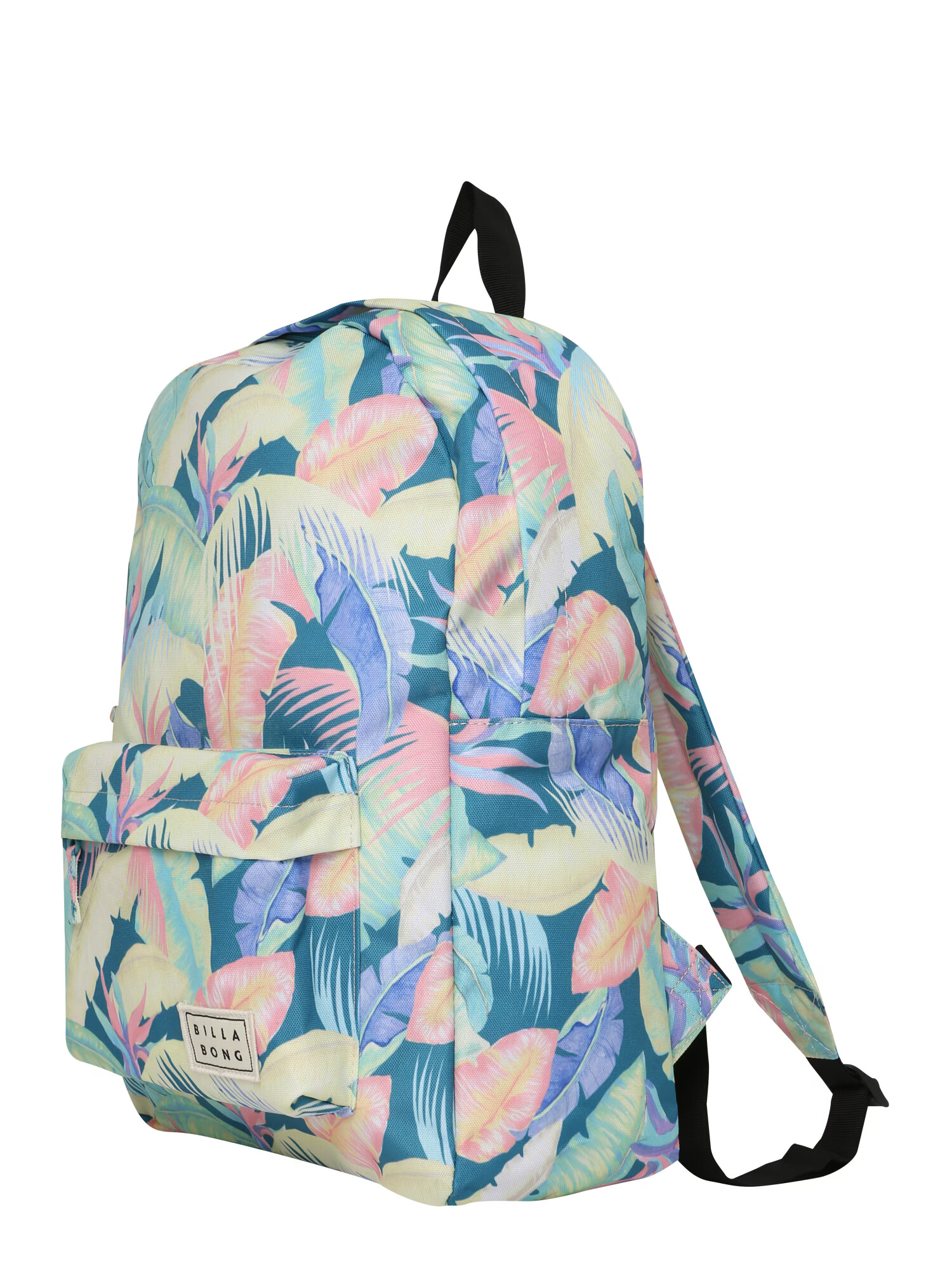 BILLABONG Rucsac 'Next Time' albastru / galben deschis / verde jad / roz pal - Pled.ro