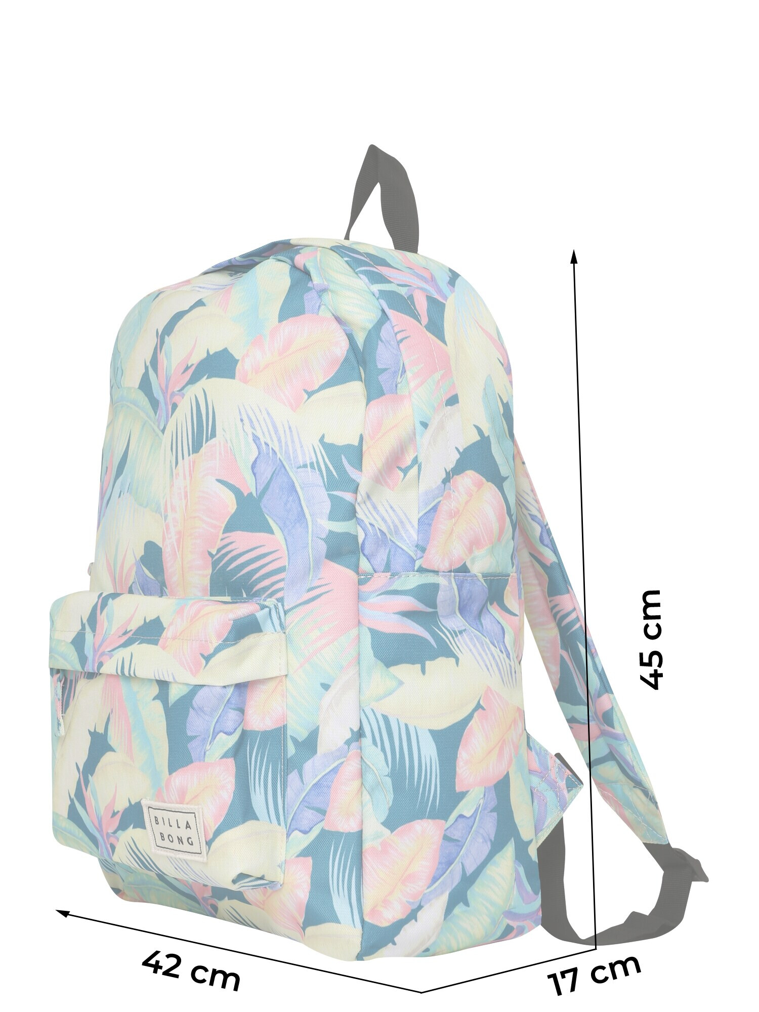 BILLABONG Rucsac 'Next Time' albastru / galben deschis / verde jad / roz pal - Pled.ro