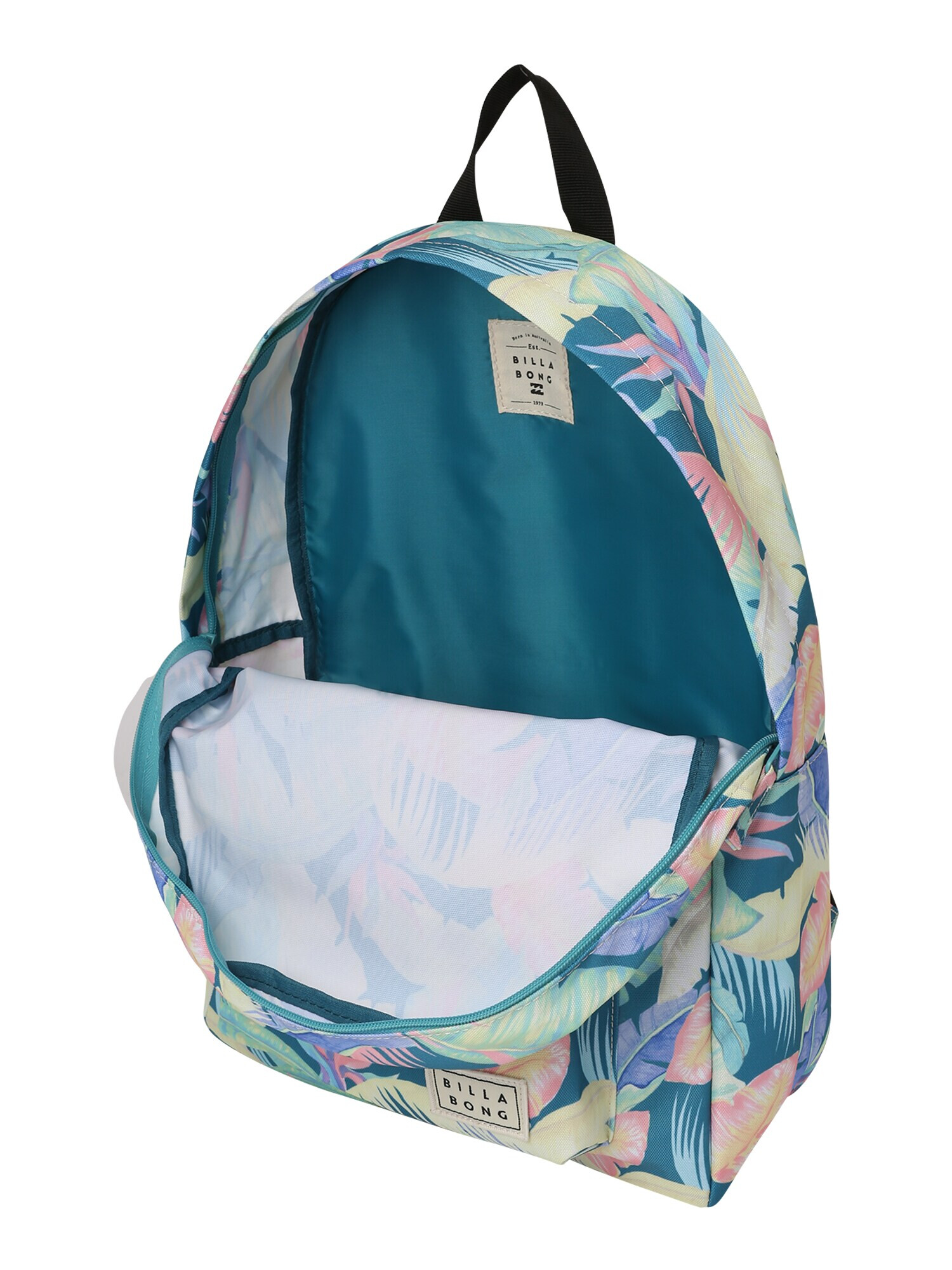 BILLABONG Rucsac 'Next Time' albastru / galben deschis / verde jad / roz pal - Pled.ro