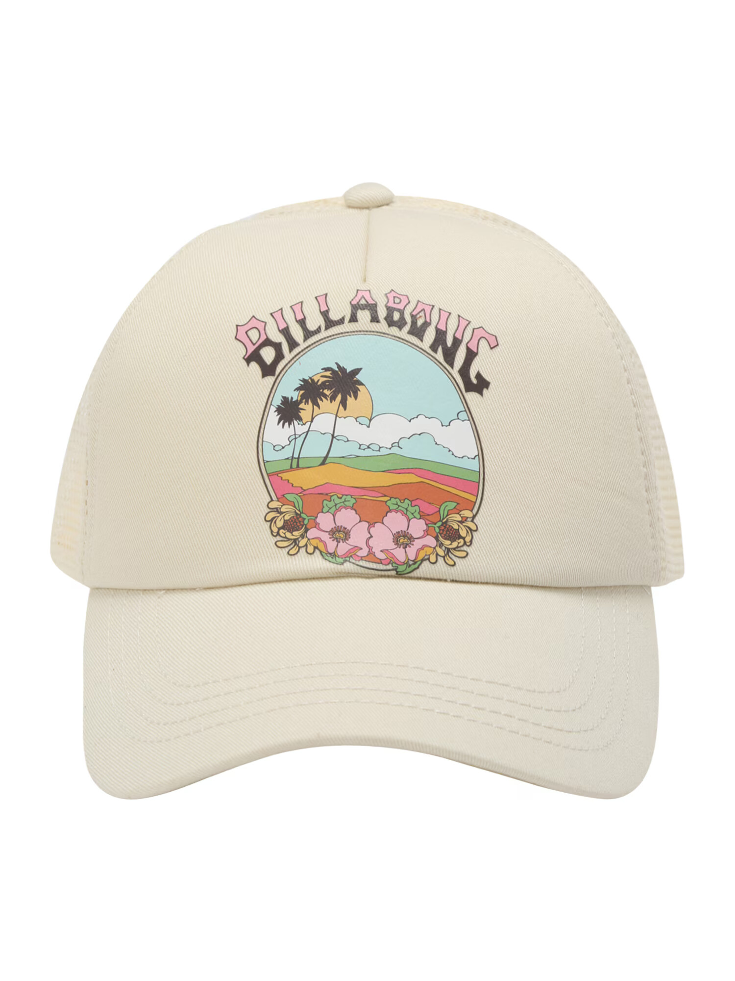 BILLABONG Șapcă 'ALOHA FOREVER' bej deschis / albastru deschis / roz / alb - Pled.ro