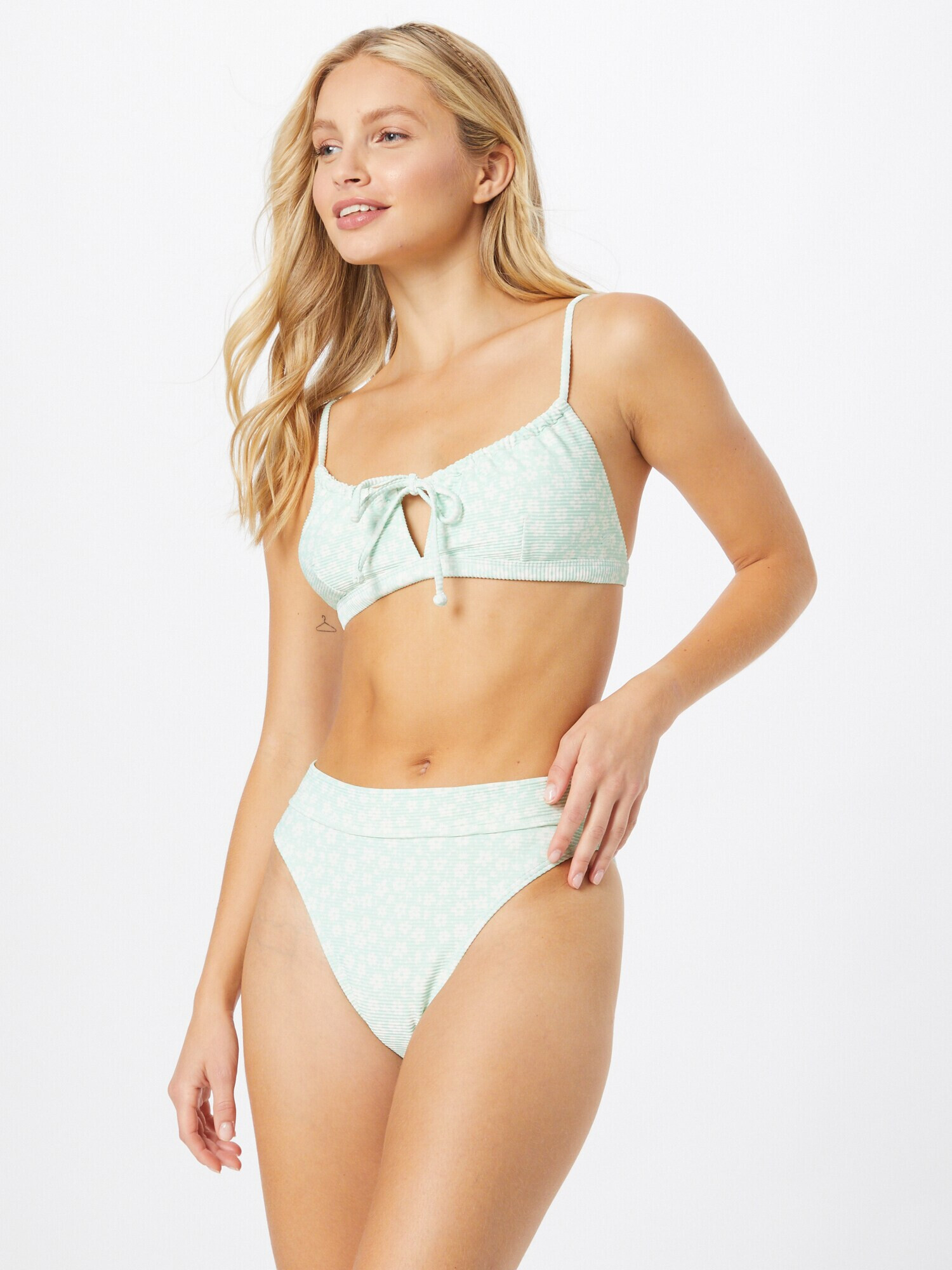 BILLABONG Slip costum de baie 'Crush On You' verde mentă / alb - Pled.ro