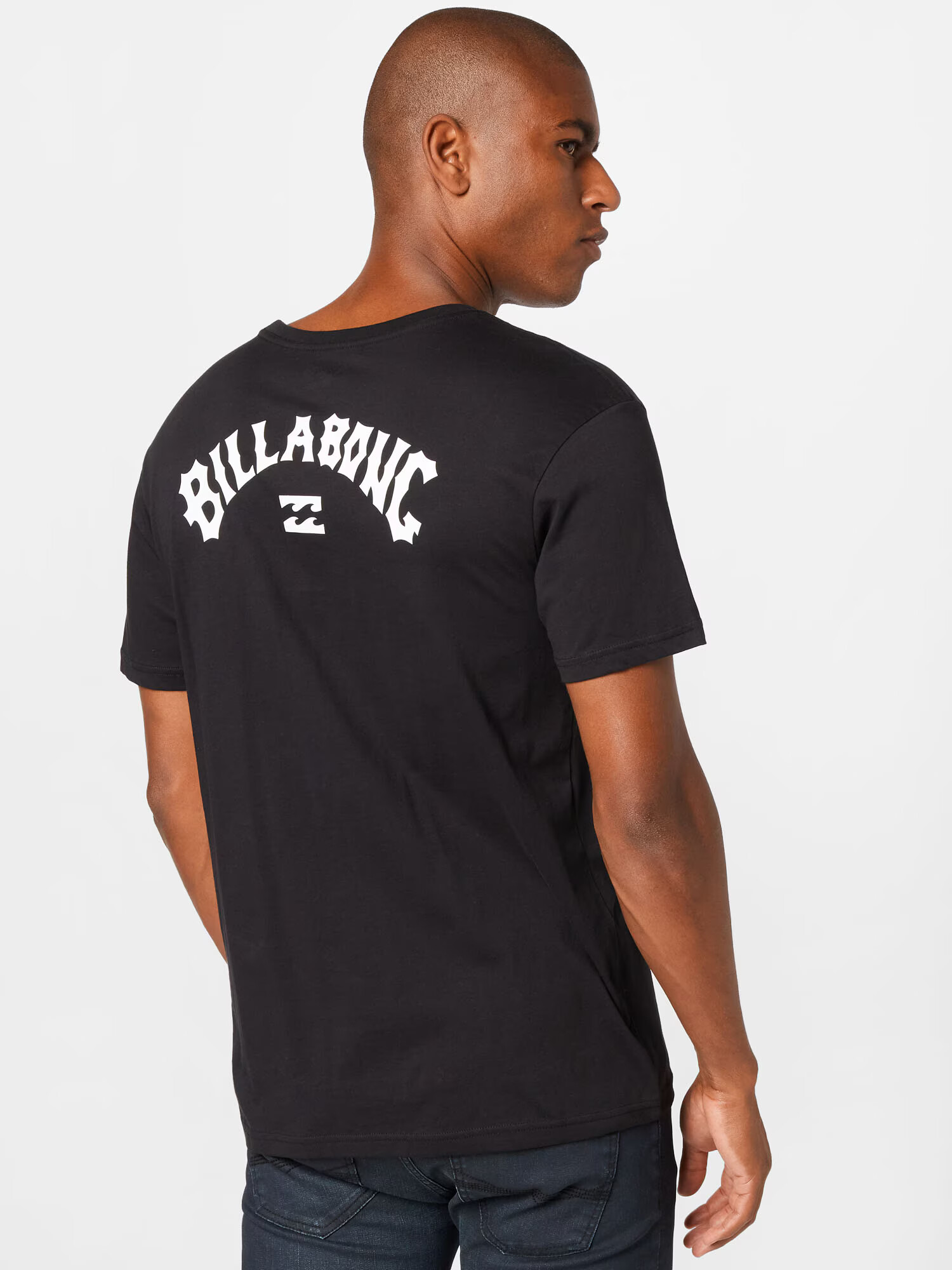 BILLABONG Tricou 'ARCH' negru / alb - Pled.ro