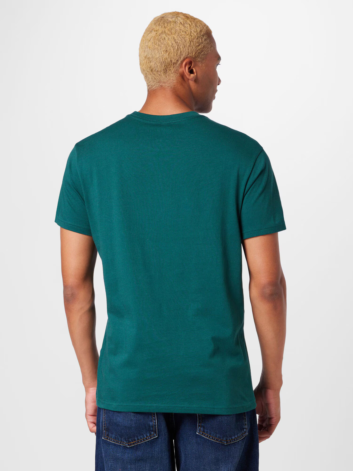 BILLABONG Tricou azur / verde petrol / portocaliu somon / alb - Pled.ro